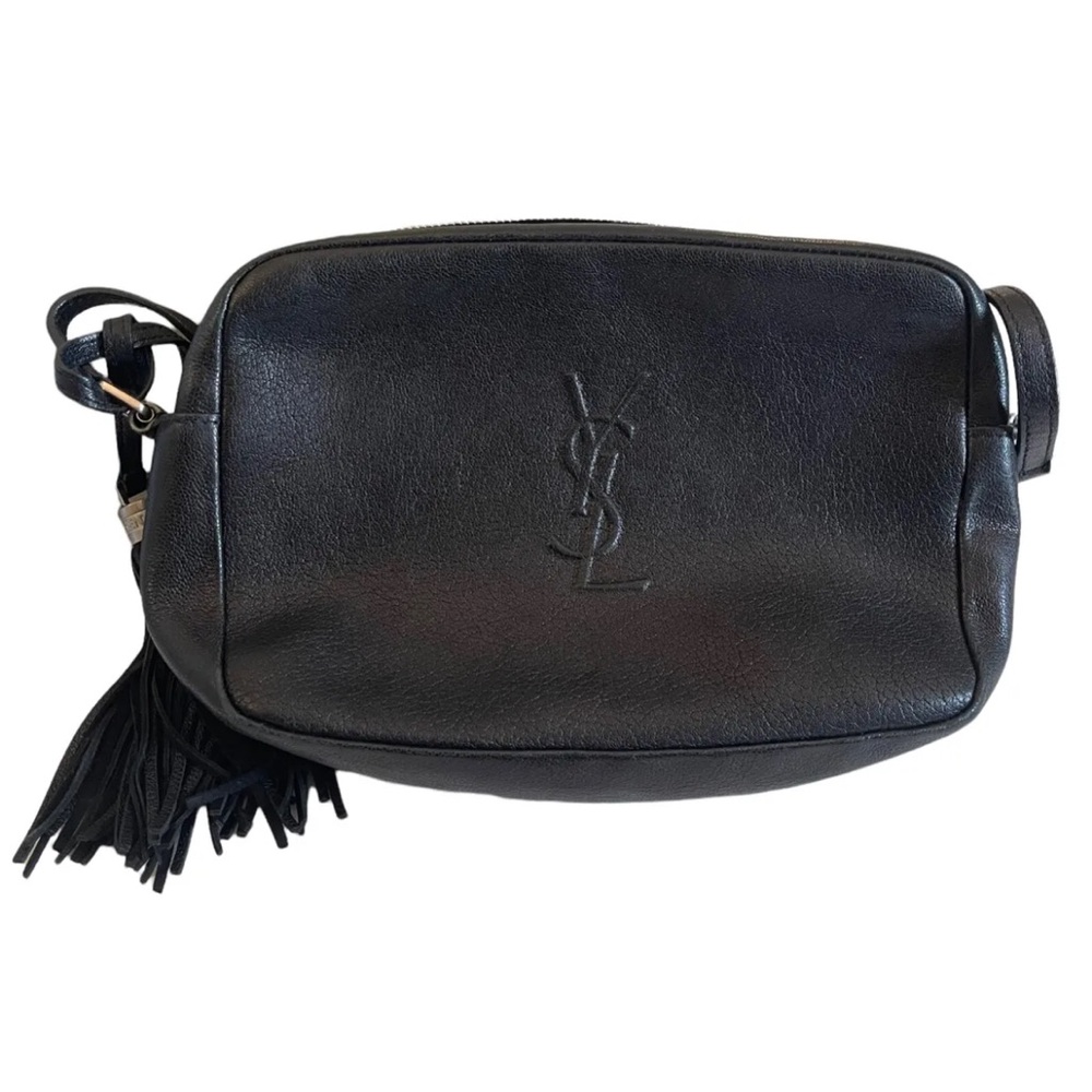 YSL LOU Camera bag black